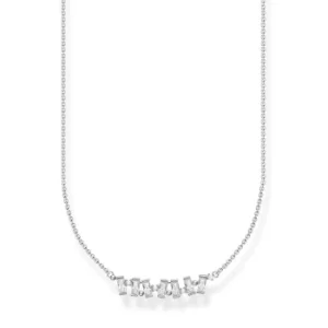 image of Thomas Sabo Dancing Stones Silver Necklace