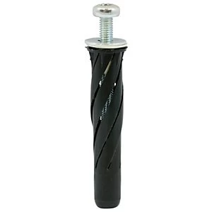 Image of Timco Multi-fix Stella Fixings Black M5 X 65mm 25 Pack