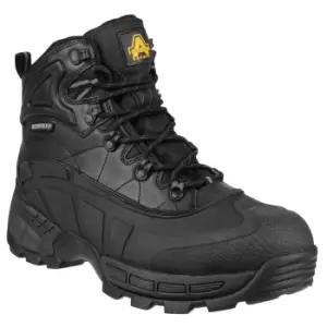 Image of Amblers Mens FS430 Orca S3 Waterproof Leather Safety Boots (14 UK) (Black)