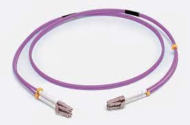 image of Fiber Duplex Patch Cord Om3 50/125 Sc/lc Purple- 1 M