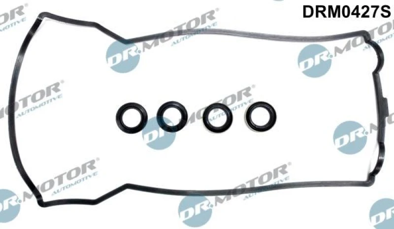Image of DR.MOTOR AUTOMOTIVE Gasket Set, cylinder head cover DR.MOTOR AUTOMOTIVE DRM0427S