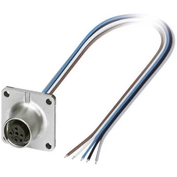 Image of Phoenix Contact 1440986 SACC-SQ-M12FS-5CON-25F/0,5 M12 Sensor / Actuator Build-in Plug Connector