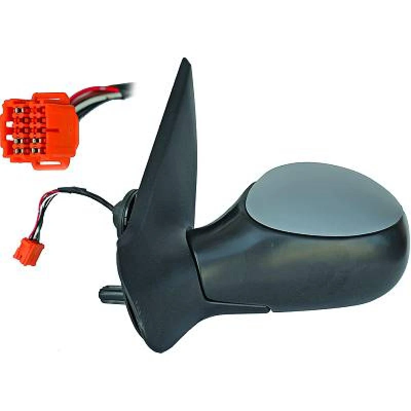 Image of DIEDERICHS 4225127 Wing mirror Left, Complete Mirror, primed Outside Mirror (50)