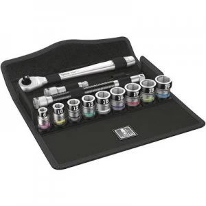 Image of Wera 8100 SB HF 1 Zyklop Bit set Metric 3/8 (10 mm) 13 Piece 05003785001