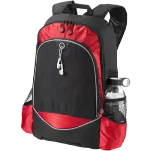 Image of Bullet Benton 15" Laptop Backpack (33 X 13.9 X 45Cm, Solid Black/Red)