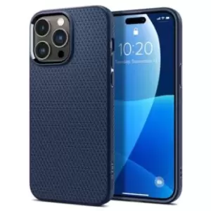 image of Spigen Liquid Air iPhone 14 Pro TPU Case - Navy Blue