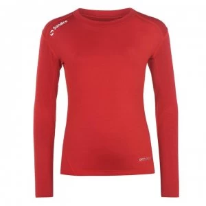 Image of Sondico Long Sleeved Core Base Layer Junior - Red