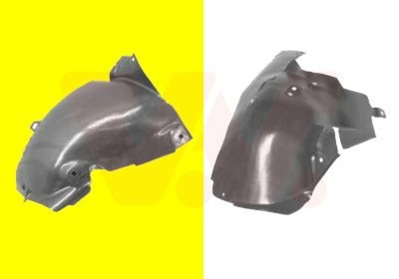Image of VAN WEZEL Wheel arch liner VAN WEZEL 4366433