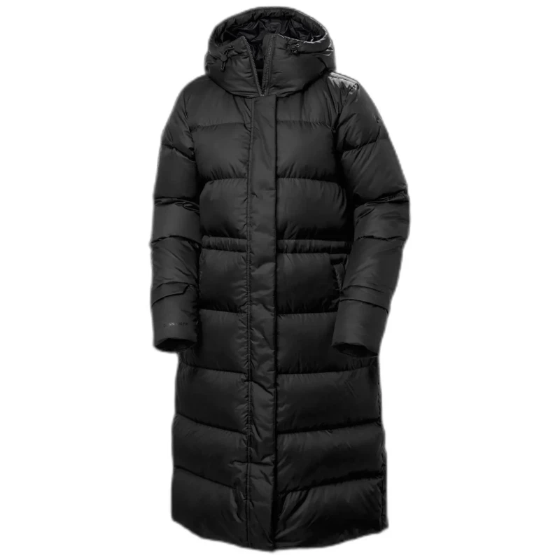 Image of Helly Hansen Long jacket woman Helly Hansen Essence Noir Female L