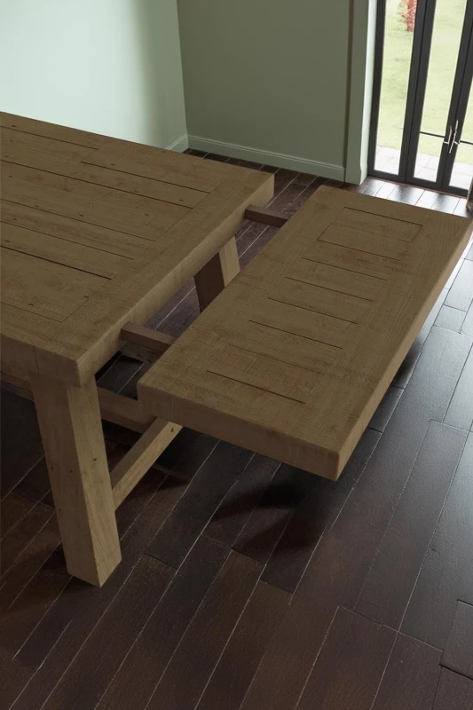 Image of FWStyle FWStyle Solid Pine Dining Table Extension Leaf in Brown Brown One Size Unisex 5056413124692