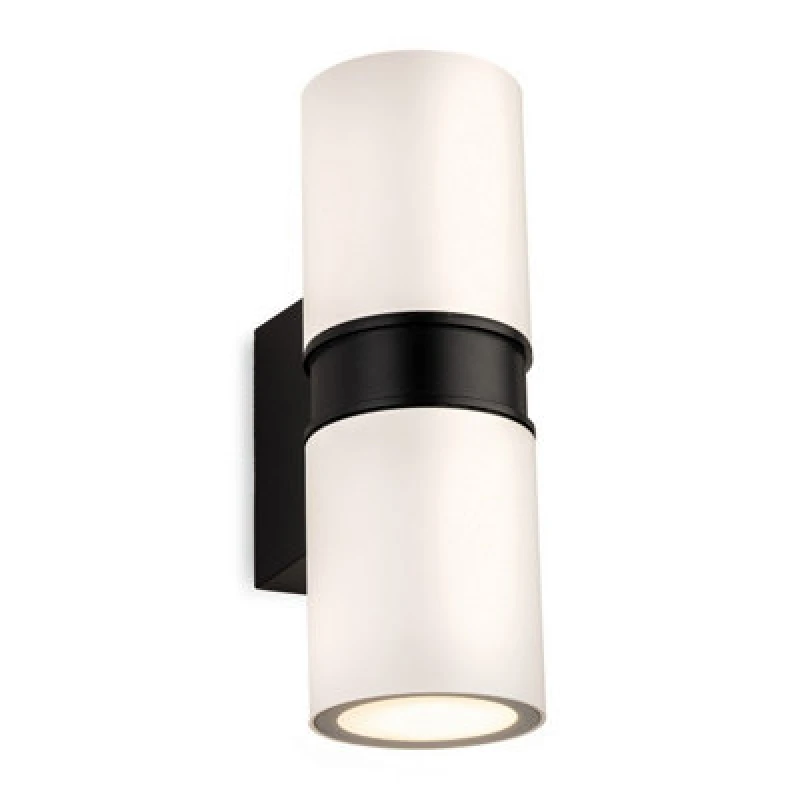 Image of Luminosa Lighting Luminosa Hampton Up Down Wall Light White 2Xgu10 Ip54