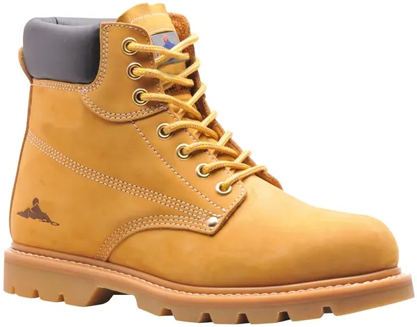 Image of Portwest Steelite SB HRO Welted Safety Boots FW17HOR42 Colour: Honey