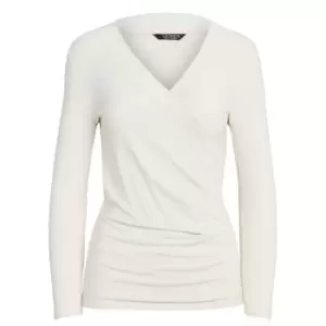 Image of Lauren by Ralph Lauren Alayja Top - Cream