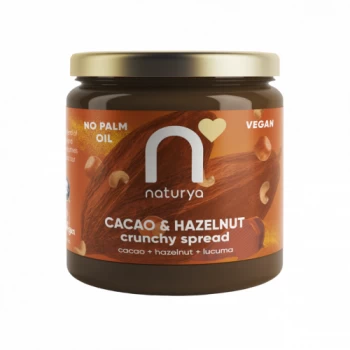 Image of Naturya Cacao & Hazelnut Crunchy Spread - 170g