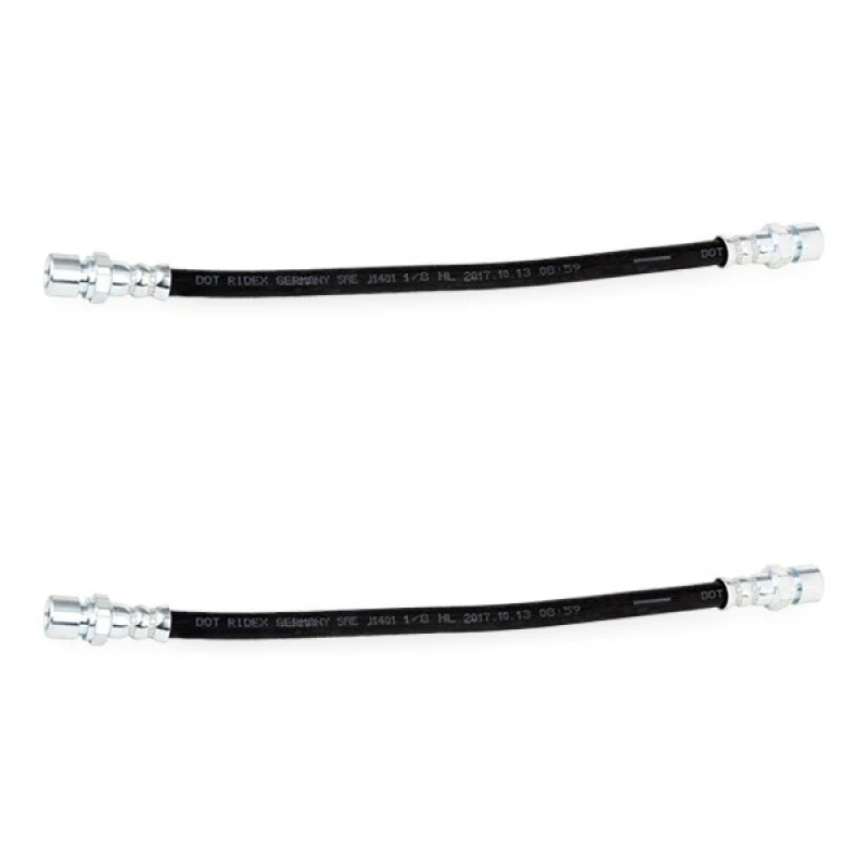 Image of RIDEX 83B1040 Brake Hose Front Axle Brake Hose (83)