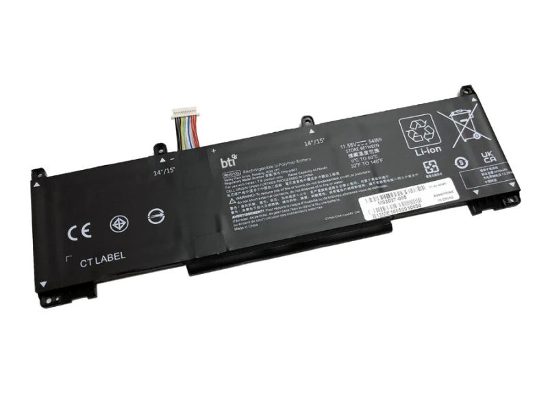 Image of BTI BTI Replacement 3 cell battery for HP Probook 430 G8 440 G8 445 G8 450 G8 455 G8 630 G8 640 G8 650 G8 // 11.4V 45Wh RH03XL-BTI