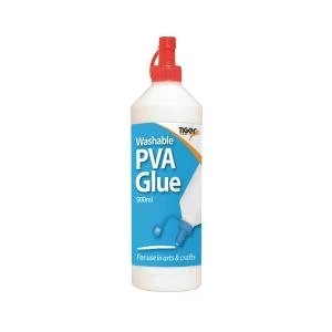 image of Tiger Washable PVA Glue 500ml Pack of 12 301089