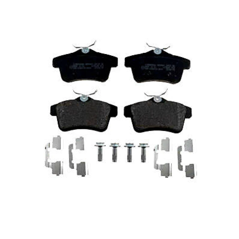 Image of ZIMMERMANN 24922.170.1 Brake pad set Rear Axle, Photo corresponds to scope of supply, with bolts/screws Brake Pad Set,disc brake (402)