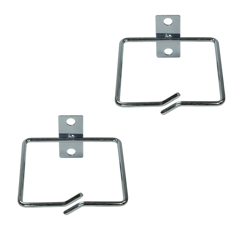Image of LogiLink 19" Cable management bracket 80 x 80 mm. steel. 2 pcs.