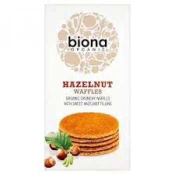 Image of Biona Hazelnut Waffles - 175g