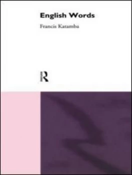 Image of English Words by Francis Katamba Book