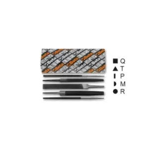 Image of Beta Tools 1718A6/S5 5pc Set of 5 Mixed Profile Second-Cut Files 6"/150mm
