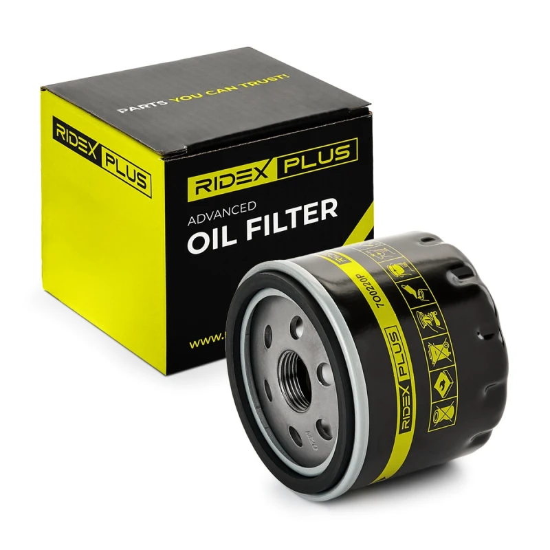 Image of RIDEX PLUS Oil filter RIDEX PLUS 7O0220P
