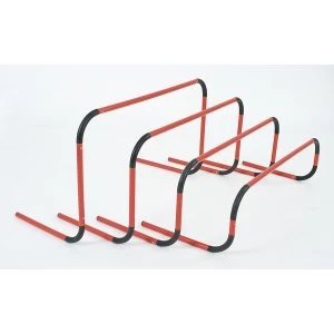 image of Precision 30cm Bounce-Back Hurdles (Set of 3)