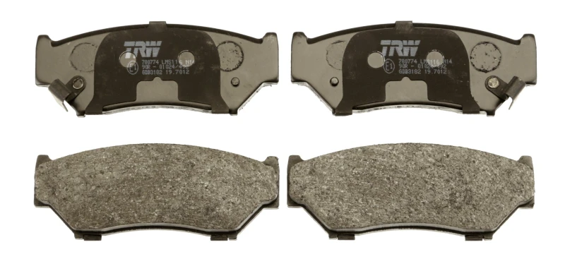 Image of TRW GDB3182 Brake pad set with acoustic wear warning Brake Pad Set,disc brake (402)