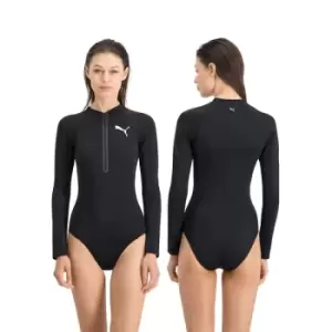Image of Puma Long Sleeve Surf-Suit Black Med / 10-12