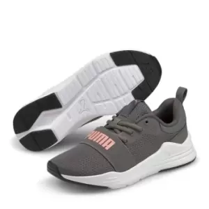 image of Puma Girls Puma Wired Trainers - Grey