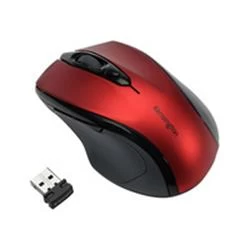 image of Kensington Pro Fit Mid Size Wireless Optical Mouse Ruby Red K72422WW