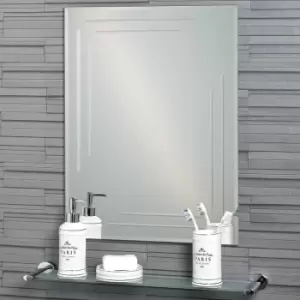 Image of Showerdrape Chelsea Rectangular Mirror 60 X 45Cm