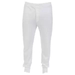 image of Absolute Apparel Mens Thermal Long Johns (2XL) (White)