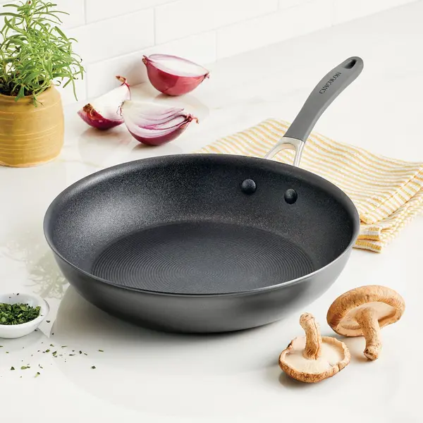 Image of Circulon Scratch Defense Extreme Non-Stick Frying Pan, 30cm Steel (Silver)