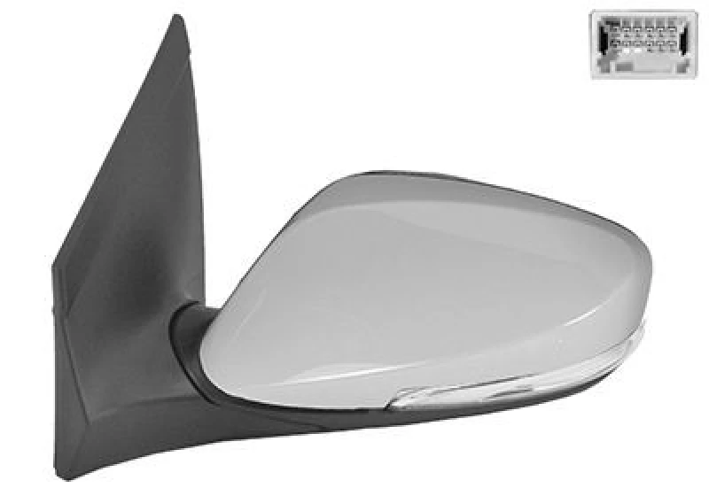 Image of VAN WEZEL Wing mirror VAN WEZEL 8244815