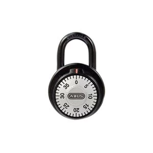 image of ABUS Mechanical 78/50mm Dial Combination Padlock with Key Override MK507