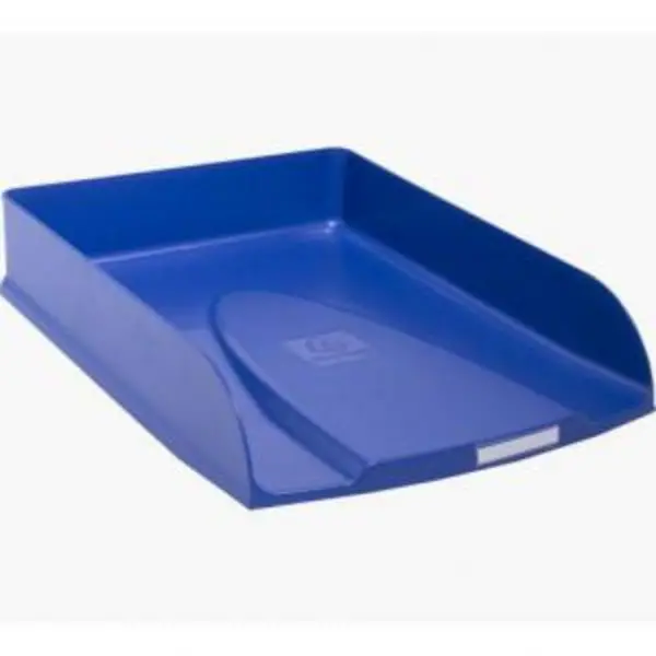 Image of Exacompta Exacompta Neo Deco Letter Tray 346 x 255 x 65mm French Blue (Each) - 11124D 11124D