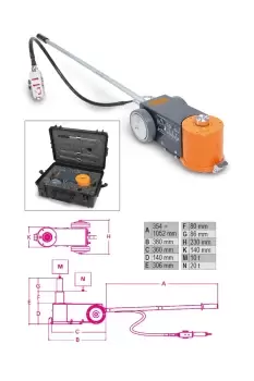 image of Beta Tools 3065/20-10T Air Hydraulic Jack 20-10 T 030650100