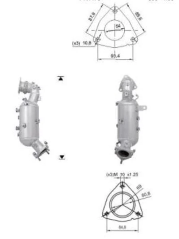 Image of Catalytic converter VEGAZ DK-817