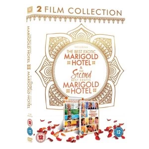 Image of 2 Film Collection: The Best Exotic Marigold Hotel The Second Best Exotic Marigold Hotel DVD