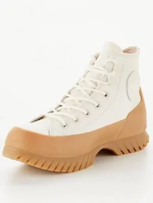 Image of Converse Chuck Taylor All Star Lugged Winter 2.0 Hi, Off White, Size 4, Women