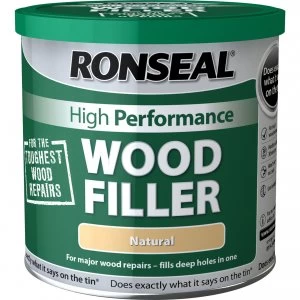 Image of Ronseal High Performance Wood Filler White 1000g
