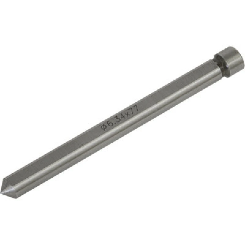 Image of Loops 77mm Short Straight Guide Pilot Pin for 25mm Depth Rotabor Cutter - 13mm to 35mm Multi