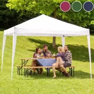 image of Tectake Gazebo Foldable 3X3M Red