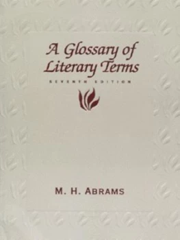 Image of A Glossary of Literary Terms by M. H Abrams Paperback