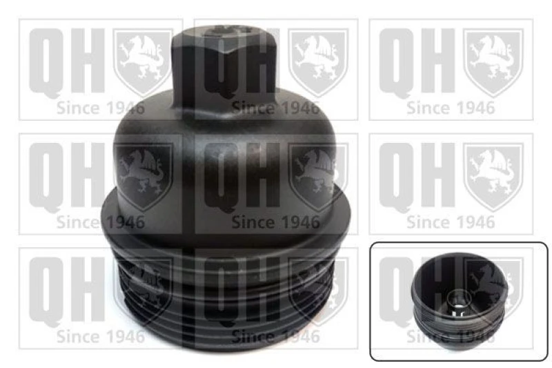Image of QUINTON HAZELL Oil filter housing cap QUINTON HAZELL QOC1030