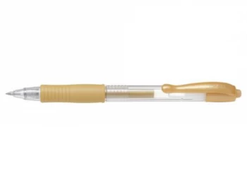 Image of G207 Gel Retractable Rollerball 0.7mm Metallic Gold - Pack of 12