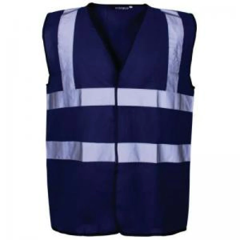 Image of ESE Direct Navy Reflective Vest - Size 3x Extra Large 405418 Hi Vis Clothing