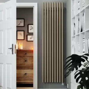 Image of Rolo Room E Vertical Single Panel Electric Radiator Mocha 1800 x 480mm - Terma